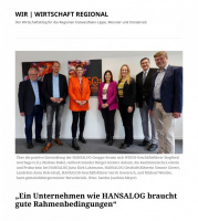 Copyright HANSALOG GRUPPE