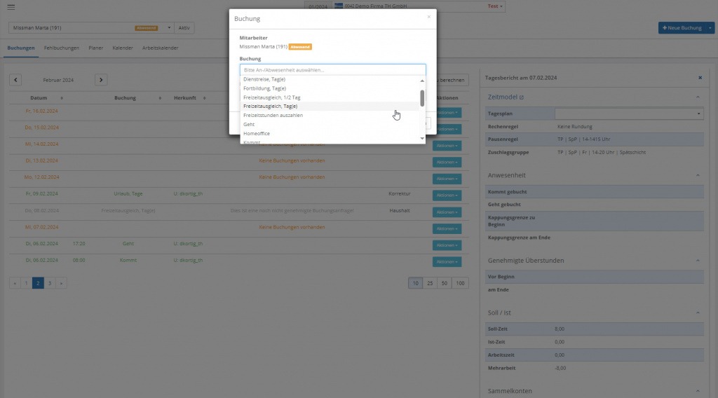 HANSALOG VISION Software Screenshot