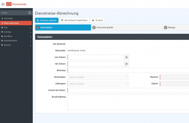 Personalwolke Software Screenshot