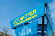 Schild von der Dornhöfer GmbH