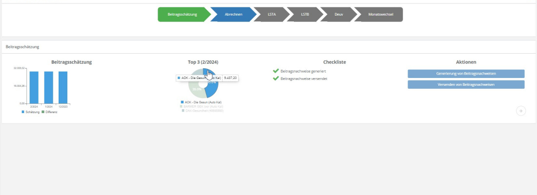 HANSALOG VISION Software Screenshot