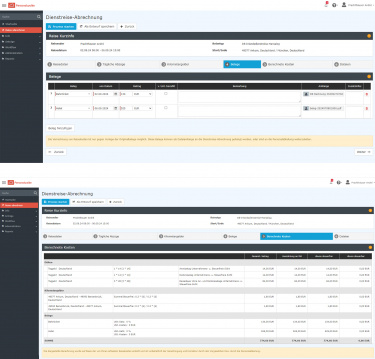 Personalwolke Software Screenshot