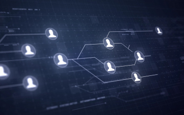 Netzwerk-Verbindungstechnologie für Benutzer, Personen, Leiterplatten, Verbindungen