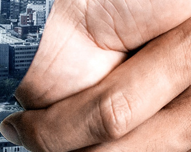 Handshake + Gebäude